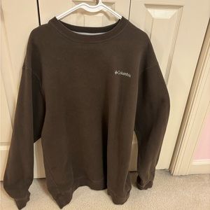 Men’s Brown Columbia Sweatshirt Size Large